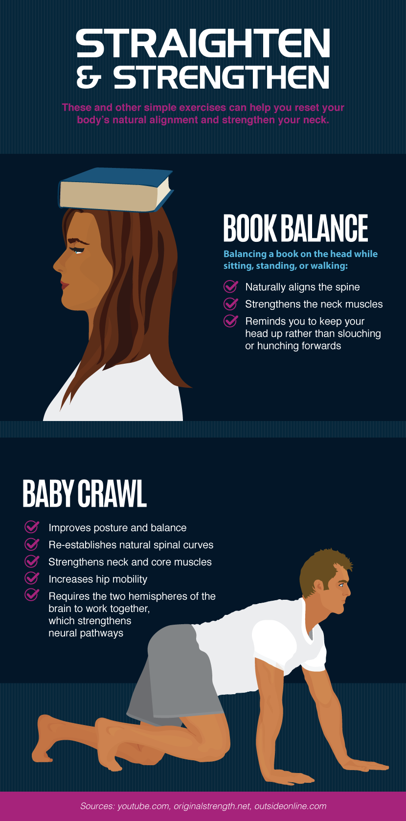 Straighten and Strengthen Your Neck - Prevent Text Neck