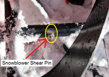 Snowblower Shear Pin