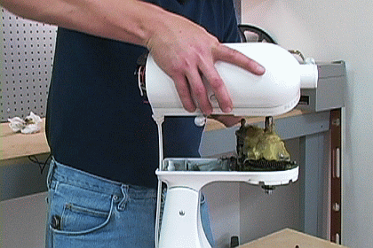 How to Replace the Grease in a KitchenAid Mixer. 