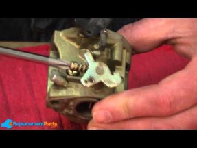 How to Fix a Lawn Mower Carburetor : eReplacementParts.com