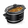 Best Buy: Hamilton Beach Stay or Go 4-Quart Slow Cooker Black 33245