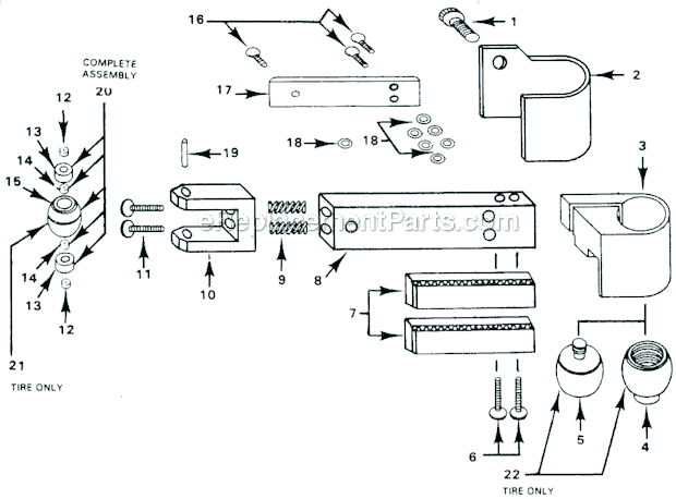 Dotco 14-1473 12 Inch Belt Sander Attachment Page A Diagram