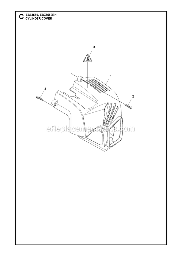 RedMax EBZ8550 (EBZ8550RH) Blowers Starter Diagram