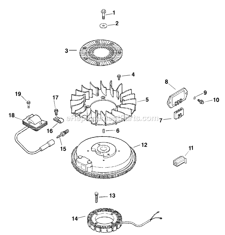 Toro 30430 (230000001-230999999)(2003) 15 Hp W/ 36-Inch Sd Mower Mid-Size ProLine Pistol Grip Gear Ignition And Electrical Assembly Diagram