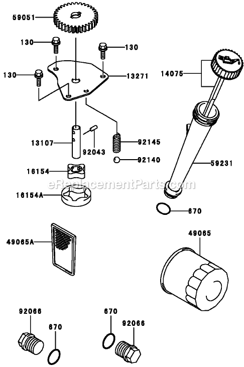 Toro 30518 (240000001-240999999)(2004) Mid-Size Proline Pistol Grip Gear, 13 Hp With 32in Side Discharge Mower Lubrication-Equipment Assembly Diagram