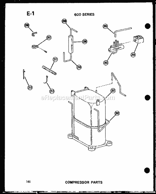 Amana 215-3N (P5465567R) Mfg Number P5541706r, Room Air Conditioner Page B Diagram