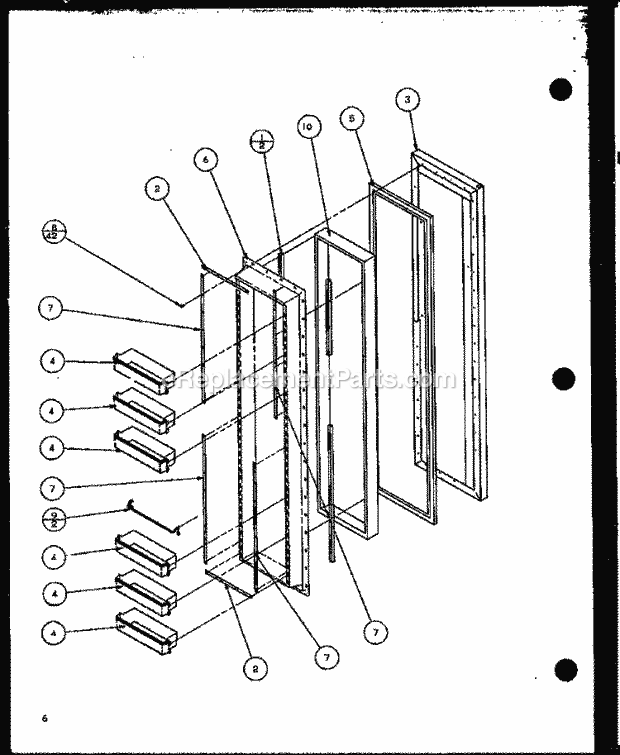 Amana 36538 (P1121904W L) Ref - Sxs Page D Diagram