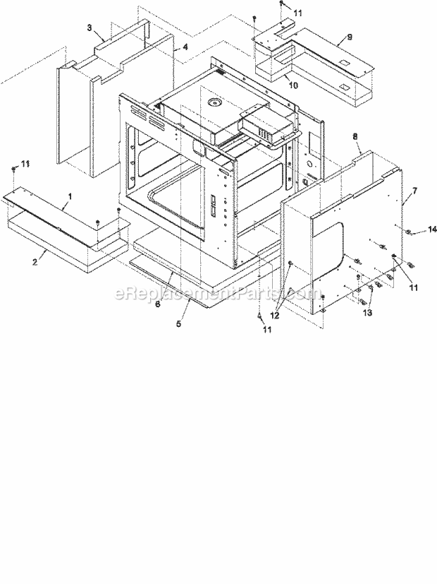 Amana ACE208SB (P1324413M) Mfg Number P1324413m, Commercial Microwaves Page N Diagram