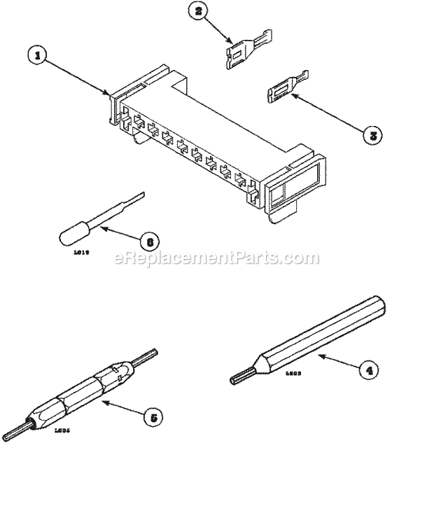 Amana AGM479W2 (PAGM479W2) Residential Home Laundry Dryer Motor Connection Block, Terminals Tools Diagram