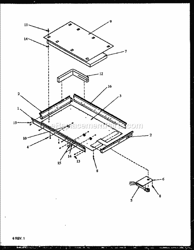 Amana AK2H30E1 (P1131546N E) Surface Unit- Ele Page 2 Diagram