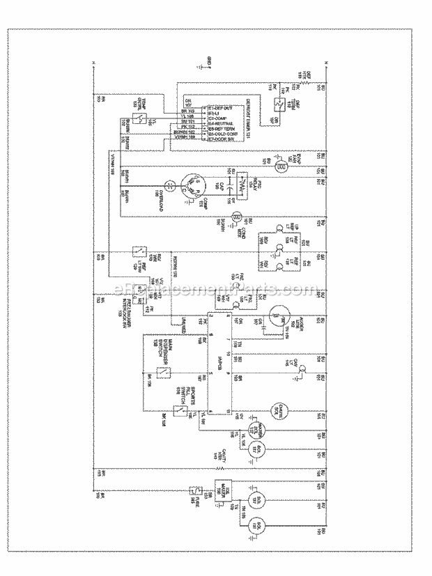 Amana ARS266ZBC (PARS266ZBC0) Ref - Sxs/I&w Wiring Information Diagram