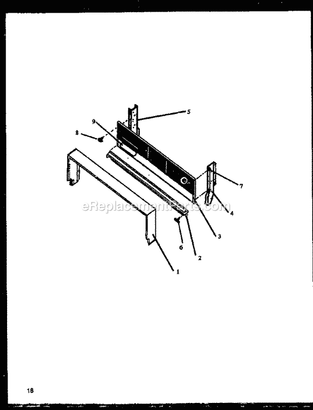 Amana EBE24CB5 (P1142408N L) Range - Electric Std Delaware Page 8 Diagram