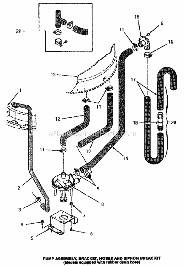 Amana HA5591 Washer-Top Loading Page S Diagram