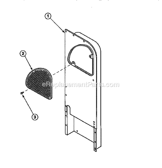 Amana LE8457L2 (PLE8457L2) Dryer- Ele Heater Box Assy Replacement Diagram