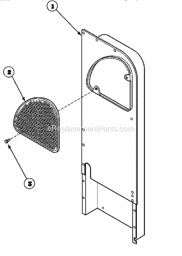 Amana LG8469W2 (PLG8469W2) Dryer- Gas Heater Box Assy Replacement Diagram