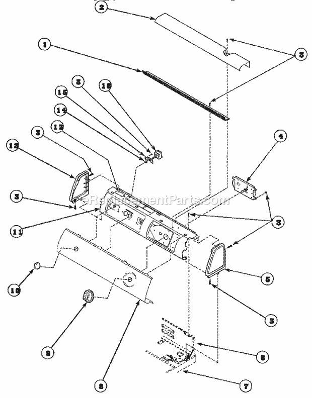 Amana LG8469W2 (PLG8469W2) Dryer- Gas Page G Diagram