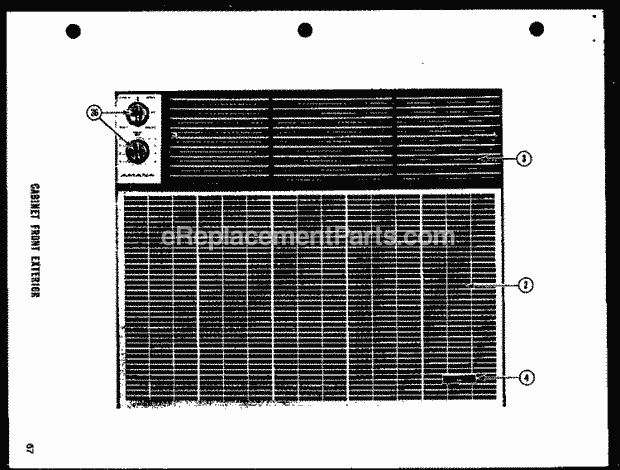 Amana LKG-621 Room Air Conditioner Page 11 Diagram