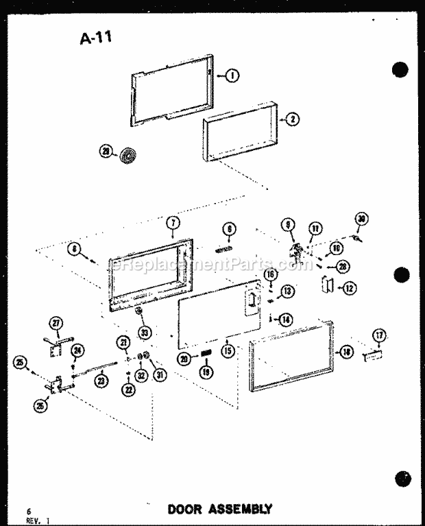 Amana RC14T (P7382408M) Mfg Number P7382408m, Commercial Microwaves Page D Diagram