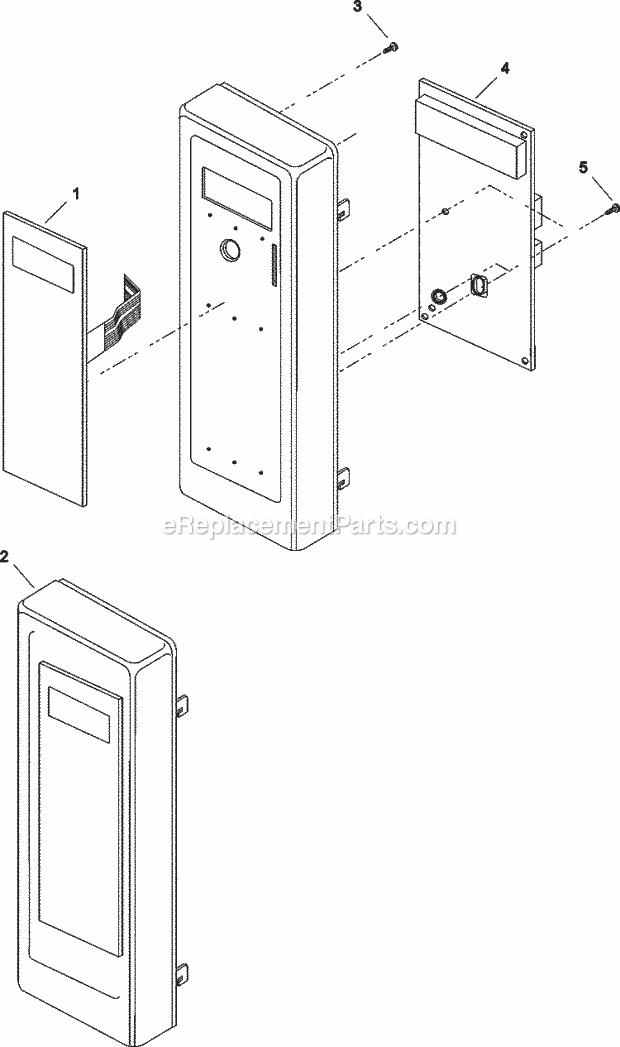 Amana RCS10A (P1330203M) Mfg Number P1330203m, Commercial Microwaves Page L Diagram