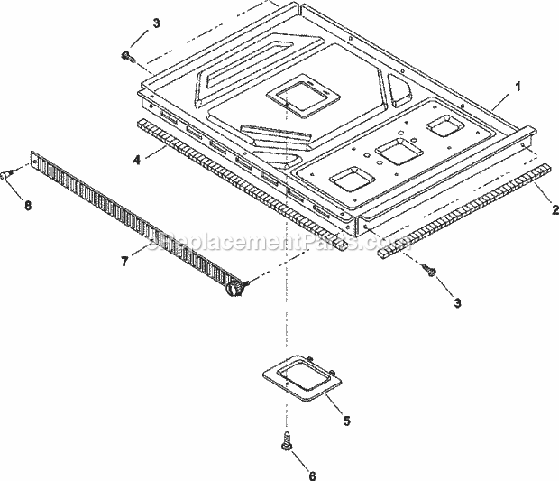 Amana RCS10DA (P1330201M) Mfg Number P1330201m, Commercial Microwaves Page D Diagram