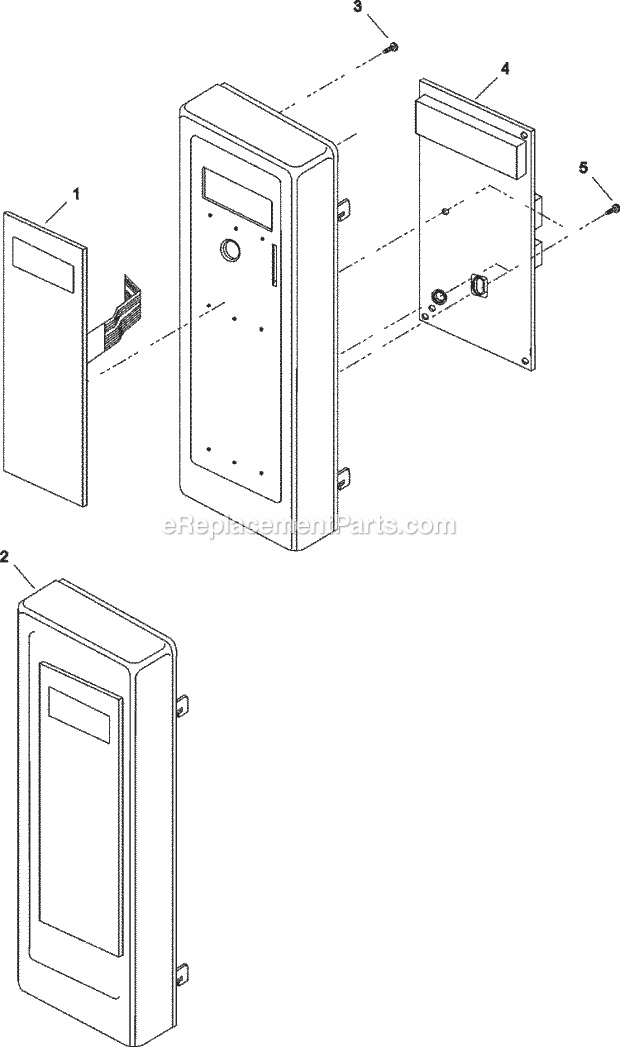Amana RCS10MPA (P1330202M) Mfg Number P1330202m, Commercial Microwaves Page L Diagram