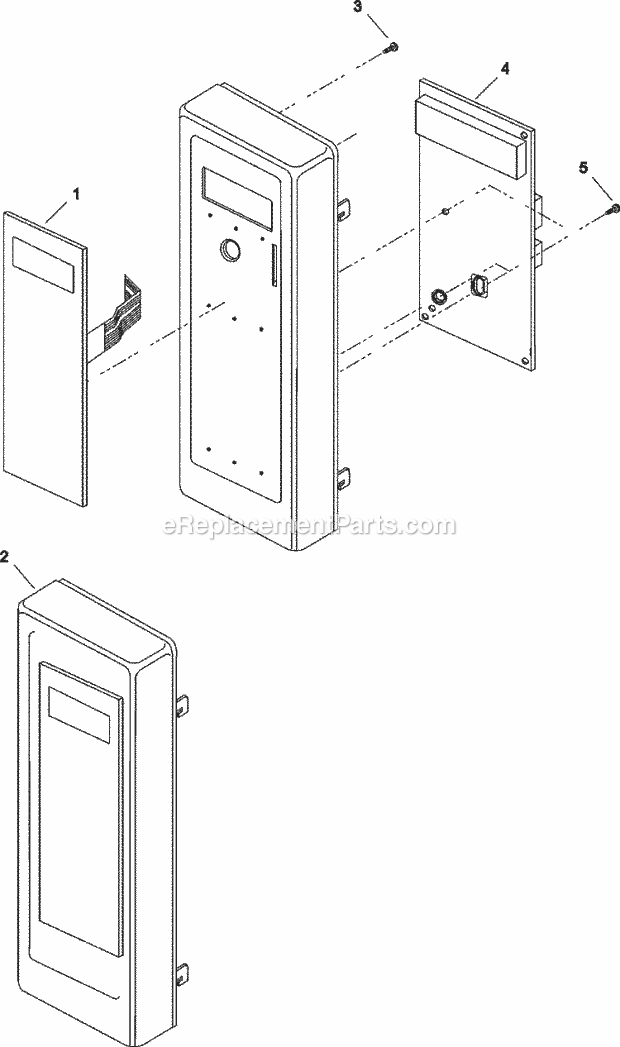 Amana RFS18MPS (P1330209M) Commercial Microwaves Page D Diagram