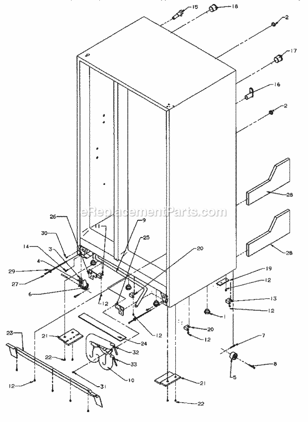 12011902 Amana Refrigerator Wire White Freezer Basket