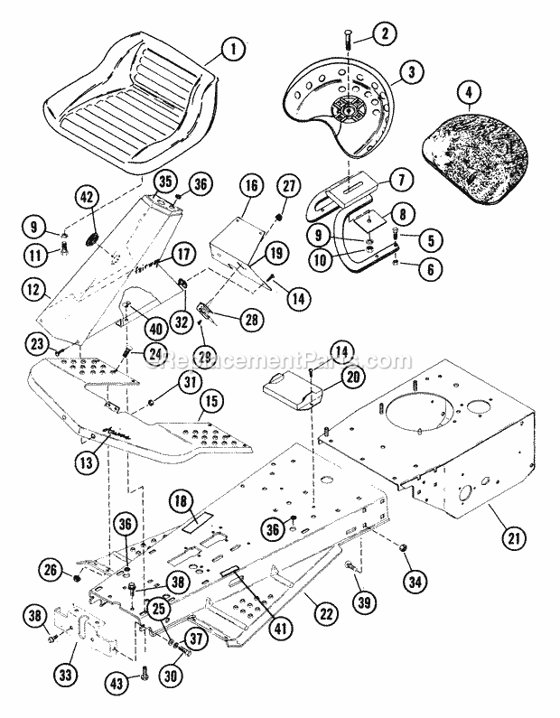 Ariens 912004 (000101) Fairway 5hp Recoil 26