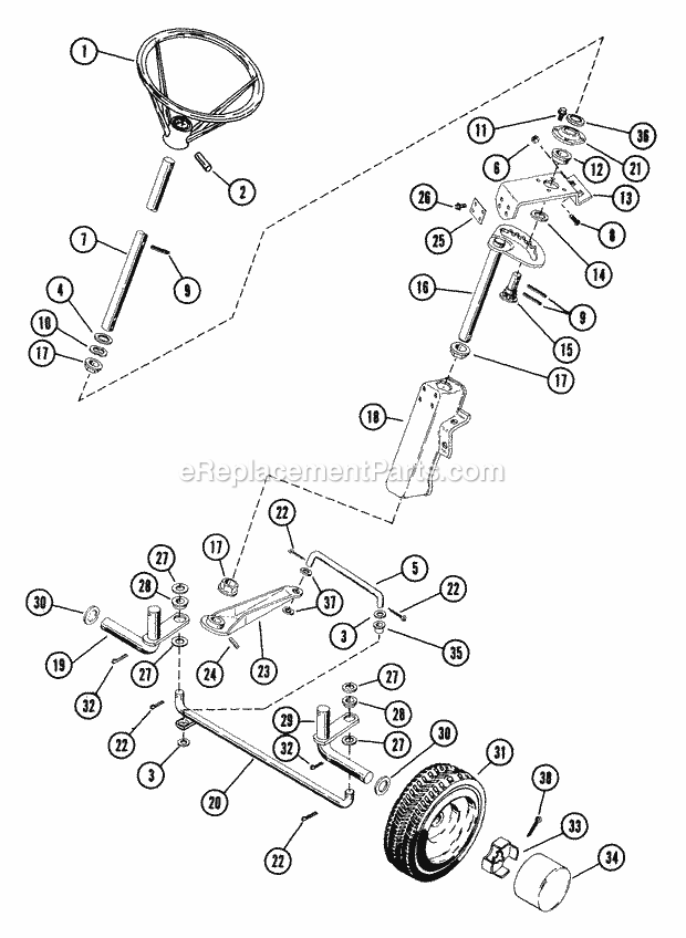 Ariens 912004 (000101) Fairway 5hp Recoil 26