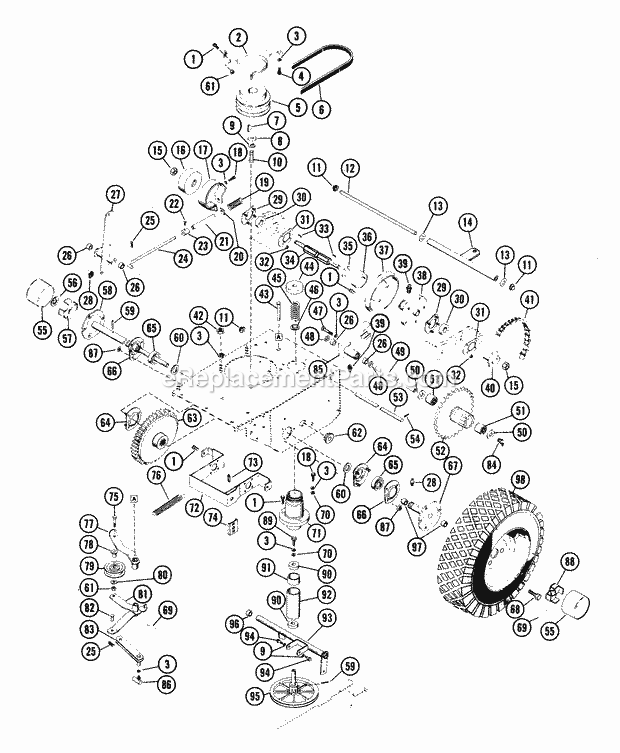 Ariens 912005 (000101) Fairway 7hp Recoil 26