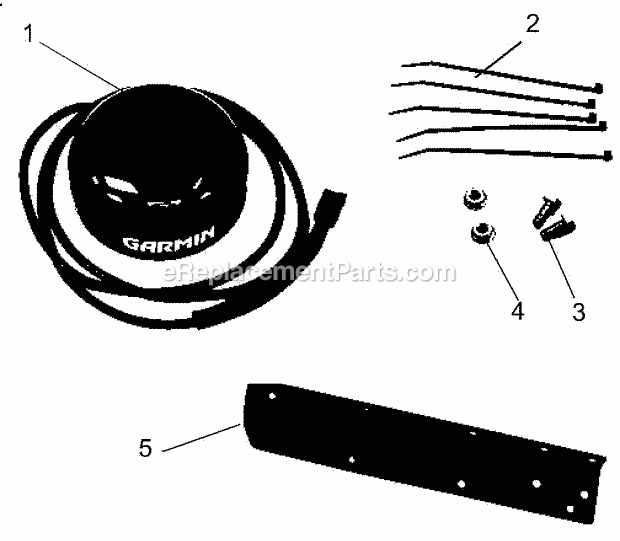 Ariens 792042 Eye-Q Gps Kit 100 Series Eye-Q(Tm) Gps Kit (100 Series) Pn 79204200 Diagram