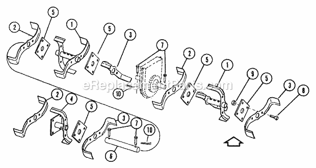 Ariens 931017 (000101) Hydro Tractor Mower Page AY Diagram