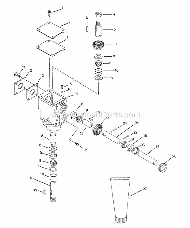 Ariens 931024 (000101) 18hp Garden Tractor Page AY Diagram