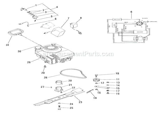 Ariens 911047 (000101) LM21SB 21