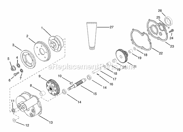 Ariens 927046 (000101) RM1028E 10hp 28