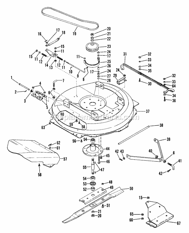 Ariens 935019 (000101) YT1232 12hp 32