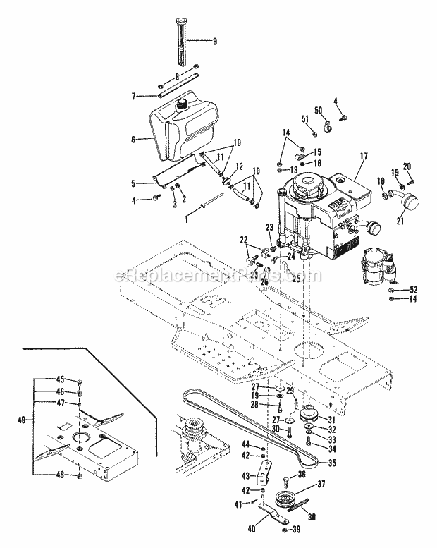 Ariens 935024 (000101) YT1232 12hp 32