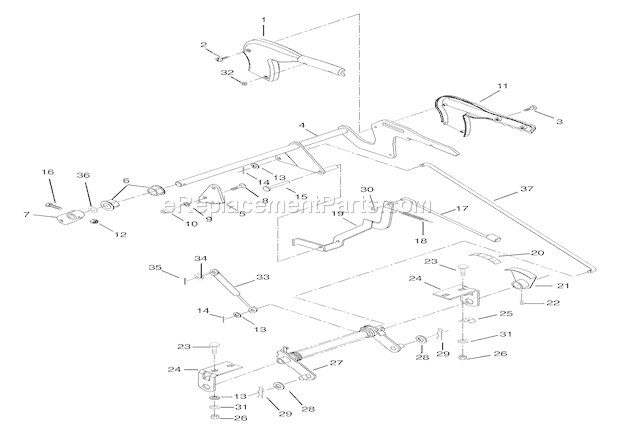 Ariens 936319 (000101) YT1742H Hydro 42