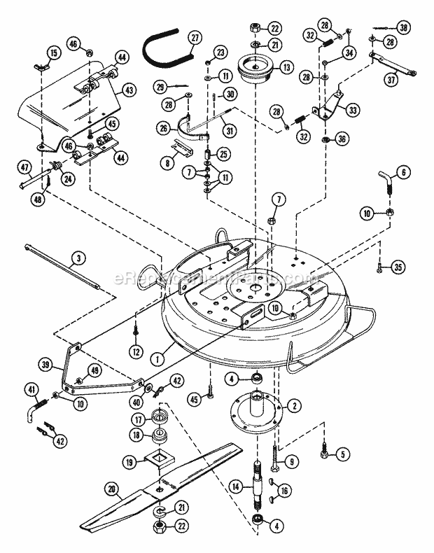 Ariens 935004 (000101) YT832 8hp 32