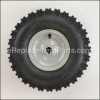 Tire/wheel-15x5-6 Remote K398a - 07100917:Ariens