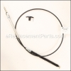 Ariens Cable- Control W/handle/screw part number: 06943400