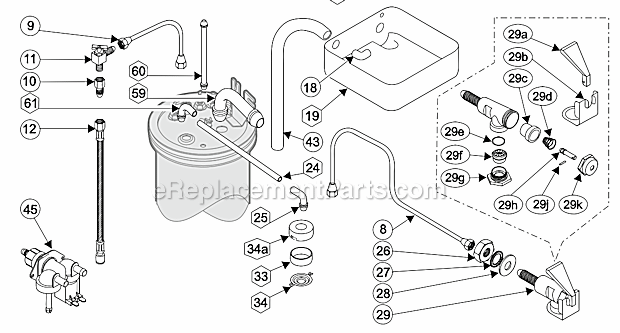 Bloomfield 8785 Airpot & Thermal Server Coffee Brewer Page B Diagram