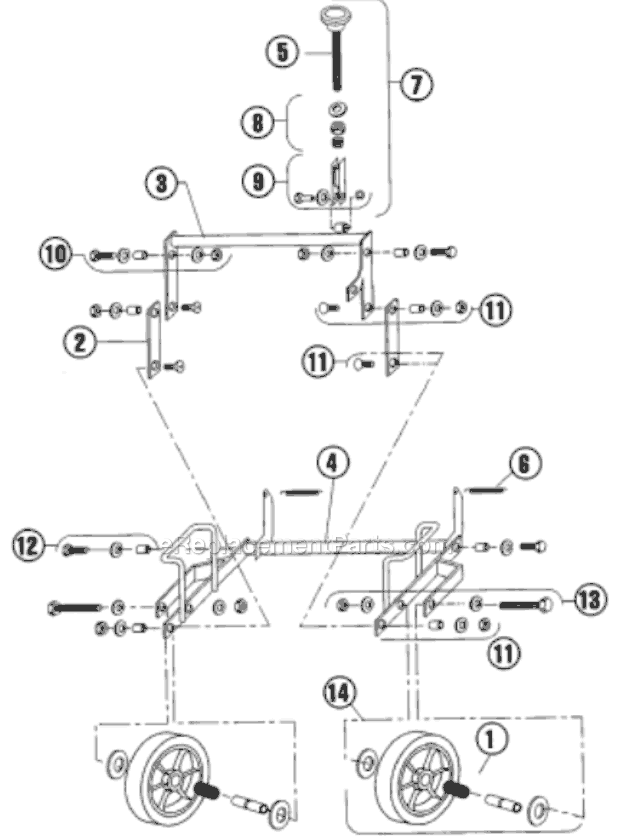 Bluebird 424 (2005-07) Aerator Page D Diagram