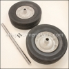 Bluebird Kit, Wheels & Shaft, Frt Sp424 part number: 539007210