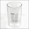 Bodum Spare Glass Without Spout 34 oz part number: 01-10945-10