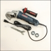 Bosch 5-in 9 Amp Paddle Switch Grinder with No Lock-On Switch part number: 1811PSD