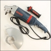 Bosch 9 Large Angle Grinder With Ra part number: 1893-6