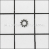 Bostitch Washer,#10 Ext Tooth Lock part number: SW10E