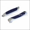 Braun Side Covers, Silver/blue part number: 67030727