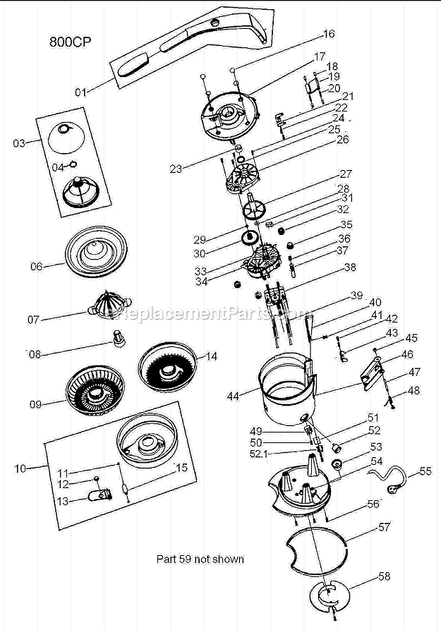 Breville Juicer Replacement Parts
